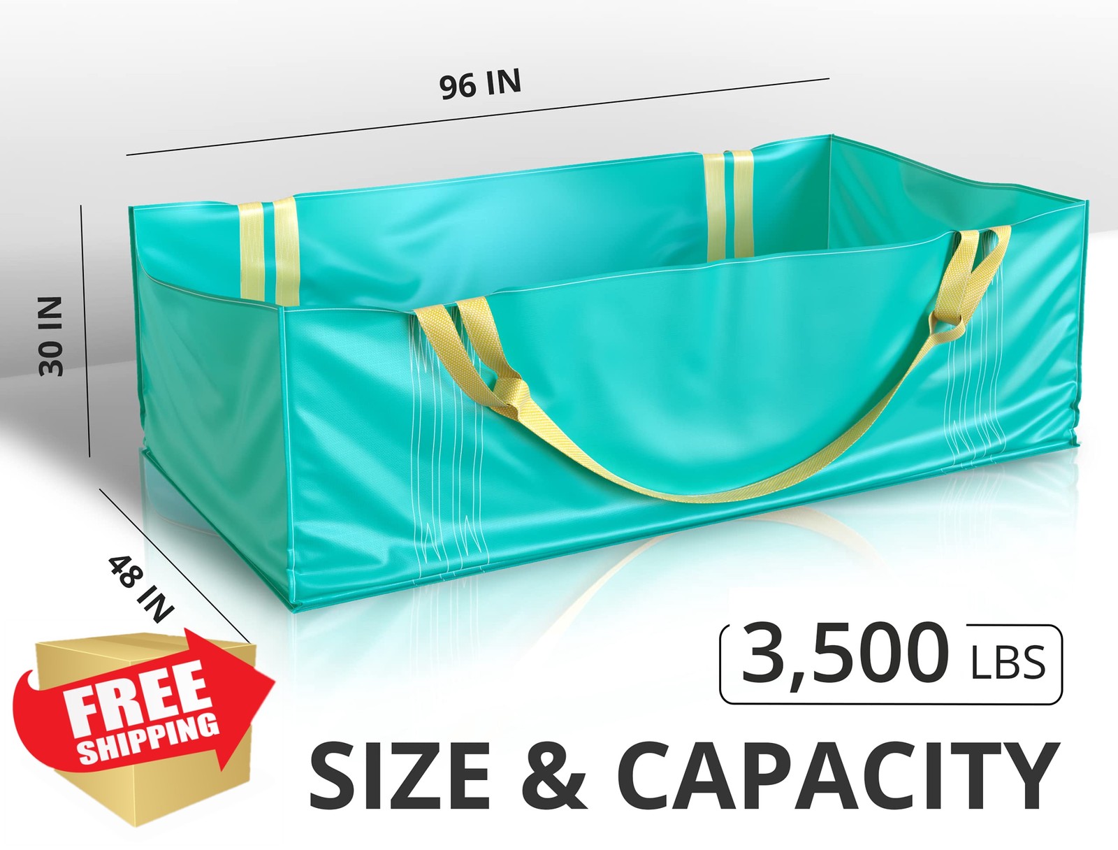 Skywin Dumpster Bag 96 Inches Length 1 Pack