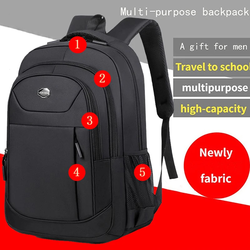 Business Laptop Backpack Structured Multi Compartment Travel Professional Bag