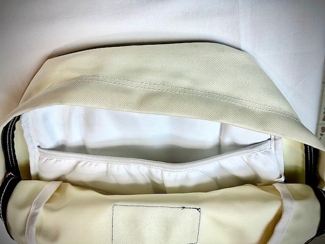 JANSPORT “RIGHT PACK” COCONUT BACKPACK SUEDE BOOK LAPTOP BAG~NEW W/O TAGS~NICE!