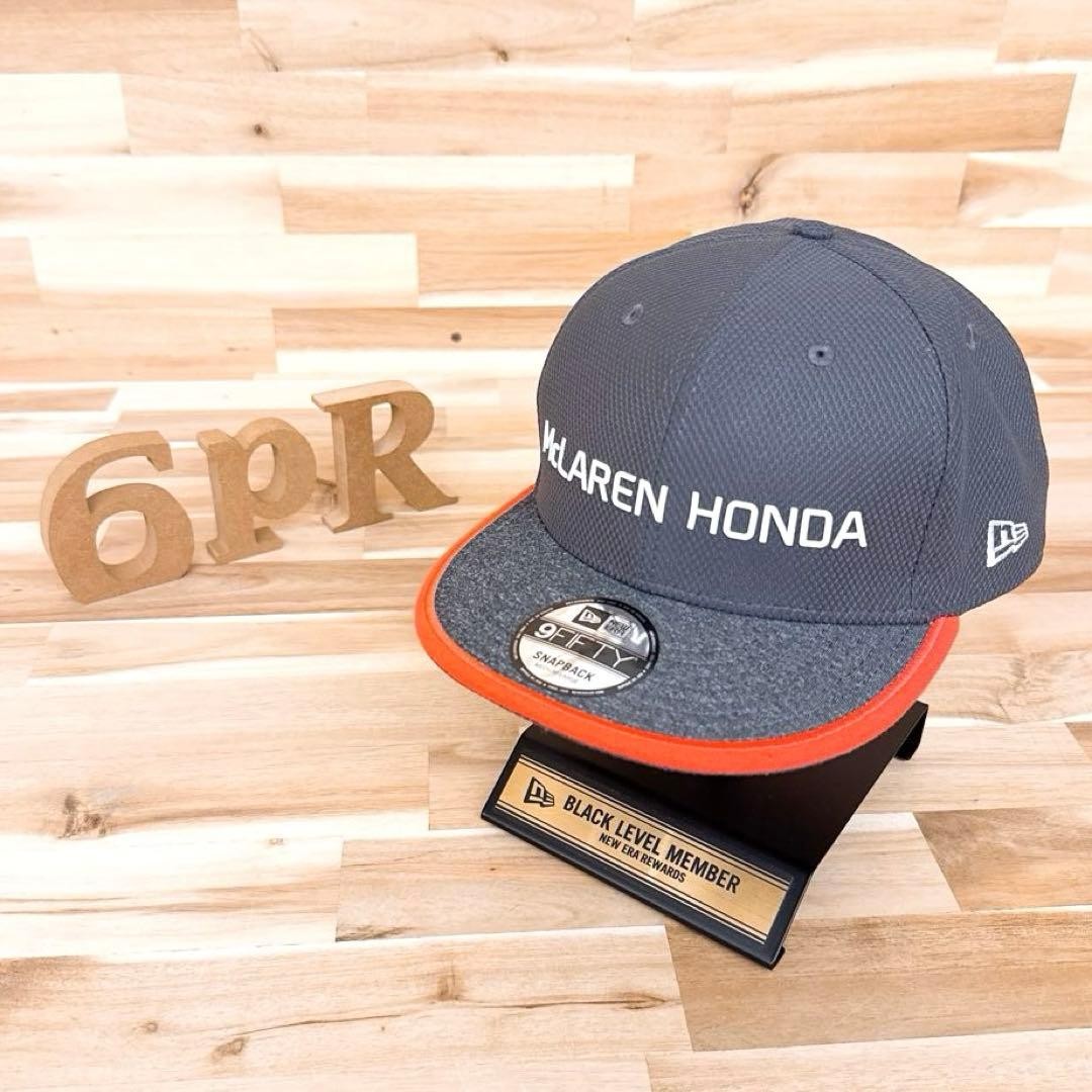 [New Era x Honda] Limited collaboration McLaren Cap F1 Circuit Gray
