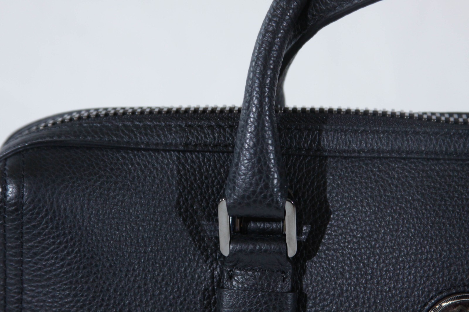 Roberto Cavalli Men’s briefcase business Leather bag Made in Italy