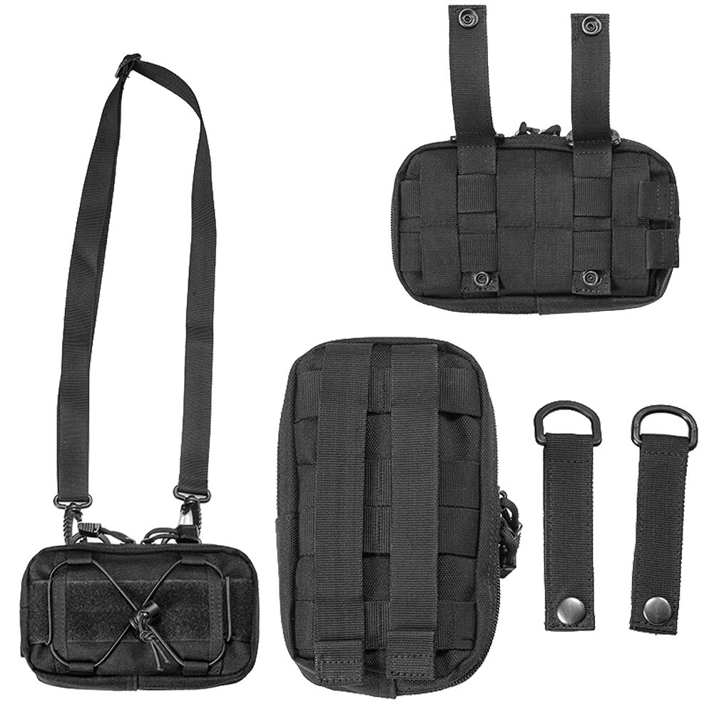 Outdoor Tactical Shoulder Bag EDC 1000D Fabric Waterproof Durable Storage Bag US