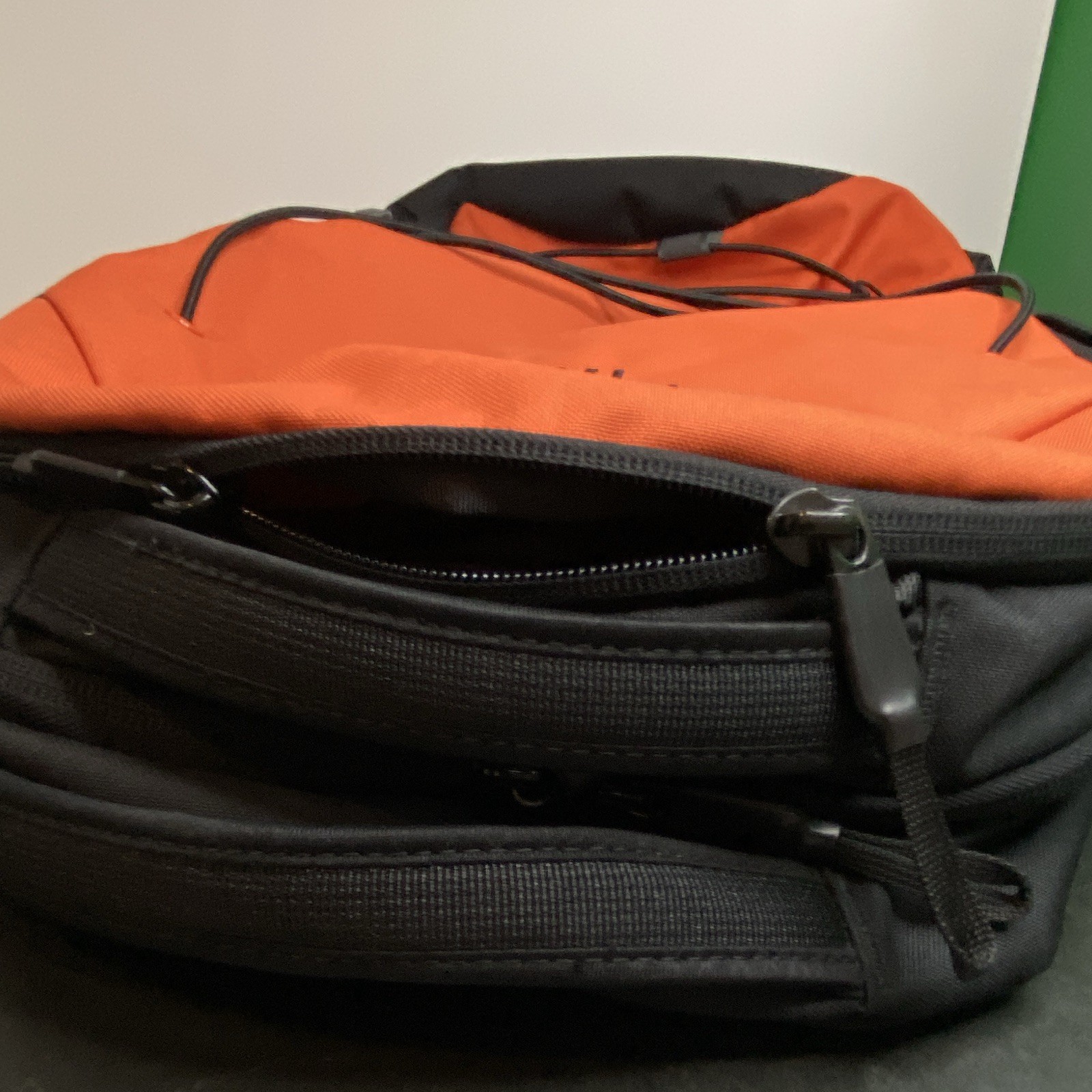 The North Face Jester Orange Backpack Flexvent and Laptop Space Ex Cond