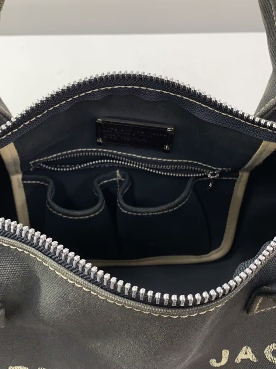 MARC BY MARC JACOBS Boston bag Gray Black Canvas Men Handbag Duffle