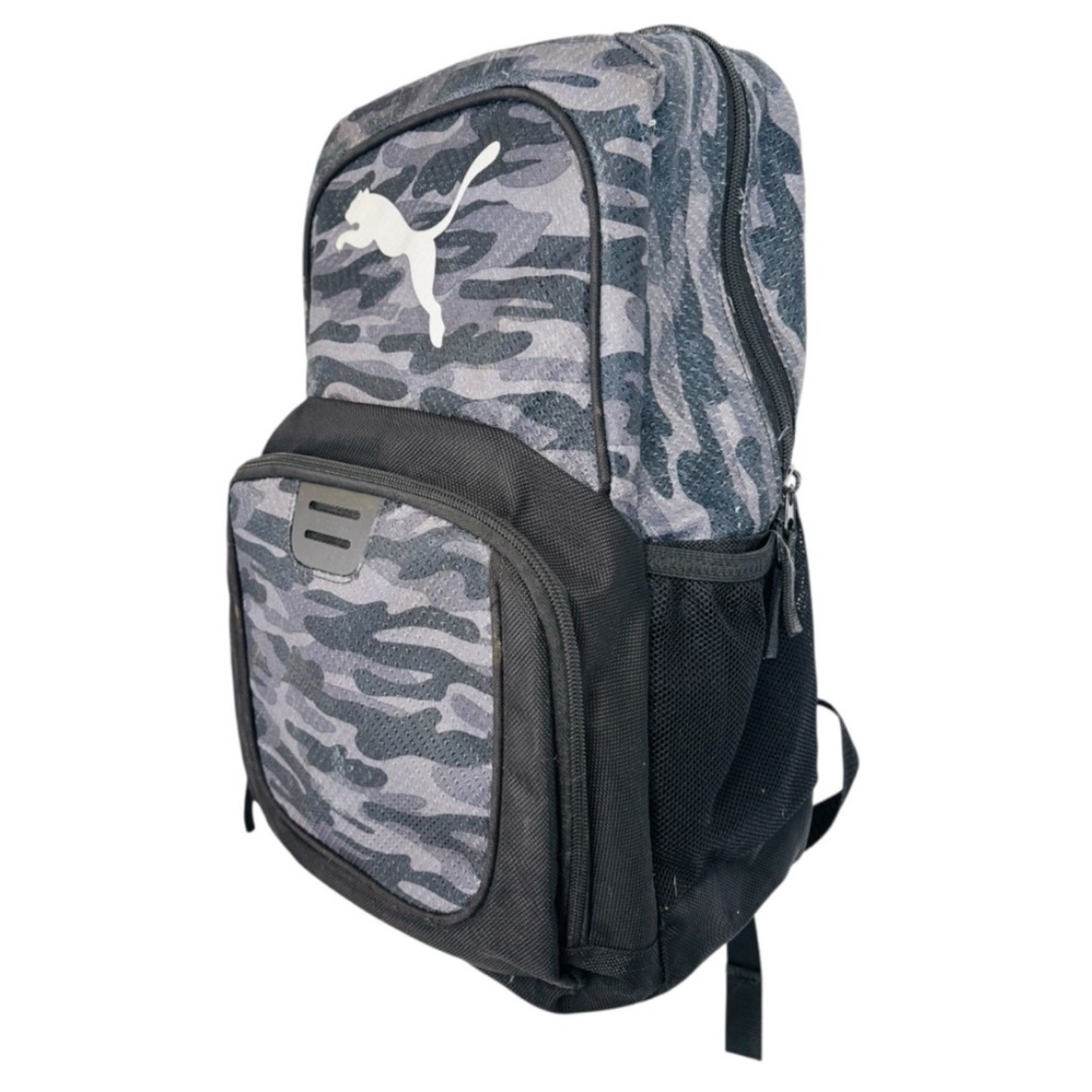 Puma Evercat Contender 3.0 Black & Gray Camo Unisex Backpack
