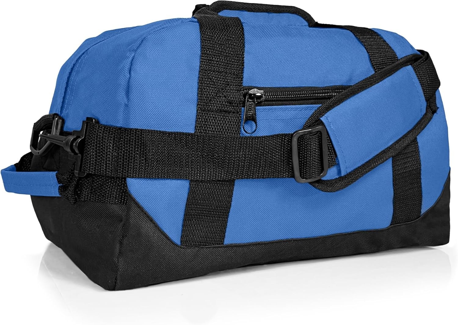 DALIX 14″ Small Duffle Bag 14" X 8-1/2" X 8-1/2", Royal Blue