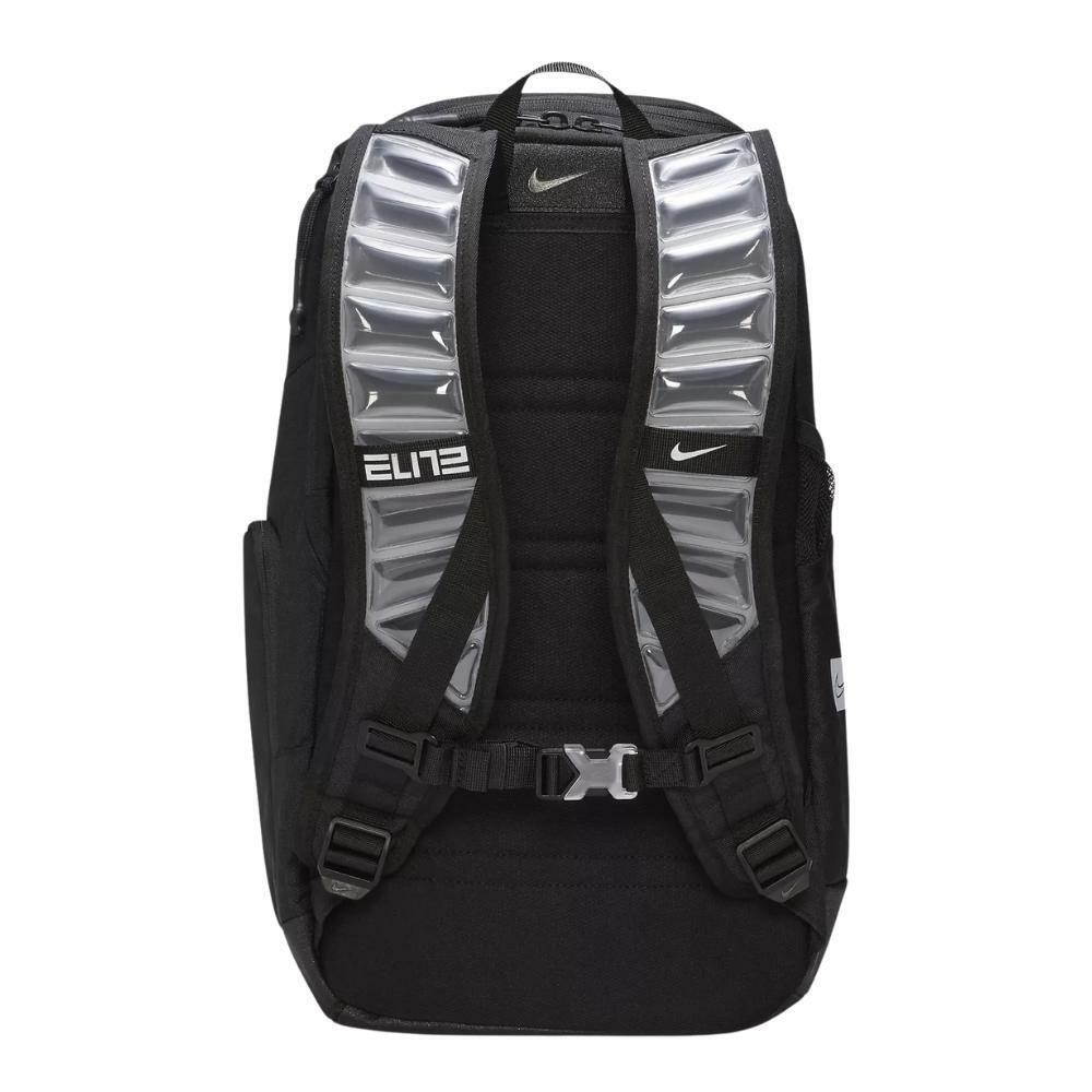 Nike Elite Pro Basketball Backpack Black White BA6164 One Size Shoes Laptop New