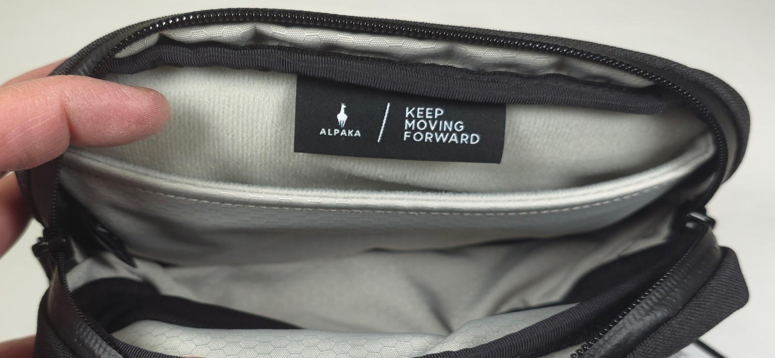 Alpaka Go Sling Nano Bag Crossbody Travel Axoflux Black 600D NWT NEW