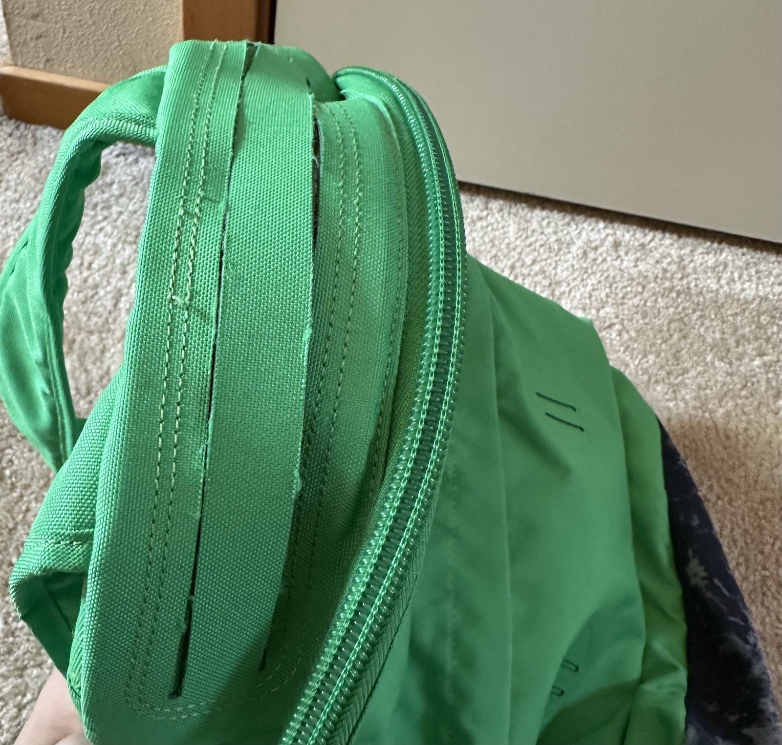 Superdry Backpack Classic Montana BackPack Green Navy Blue Solid Logo