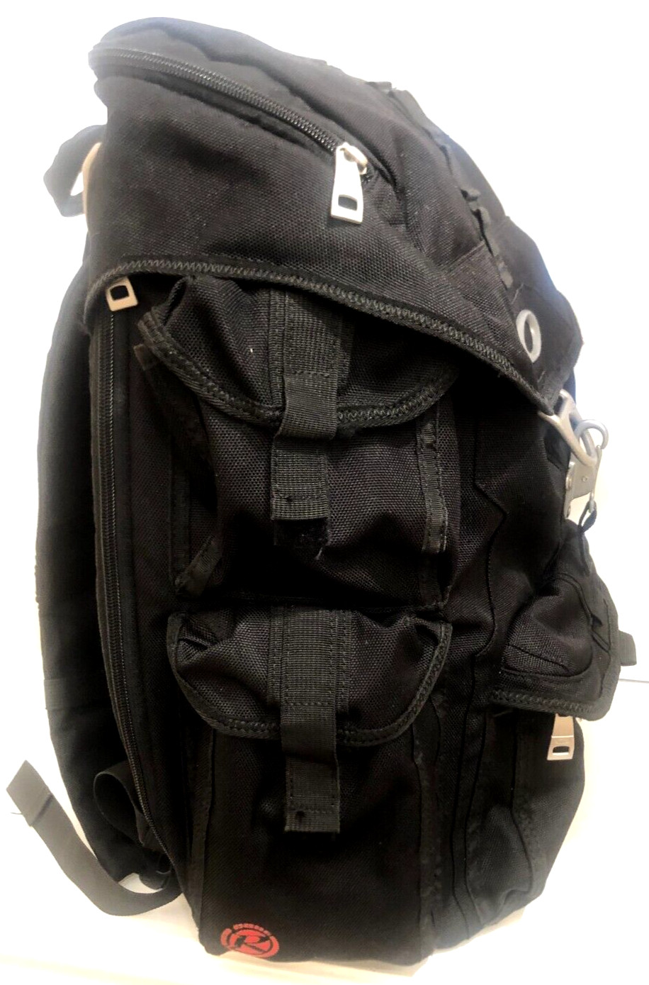 RARE OAKLEY DRY GOODS BACKPACK Black Tactical Field Gear Red Code AP Bag Pack