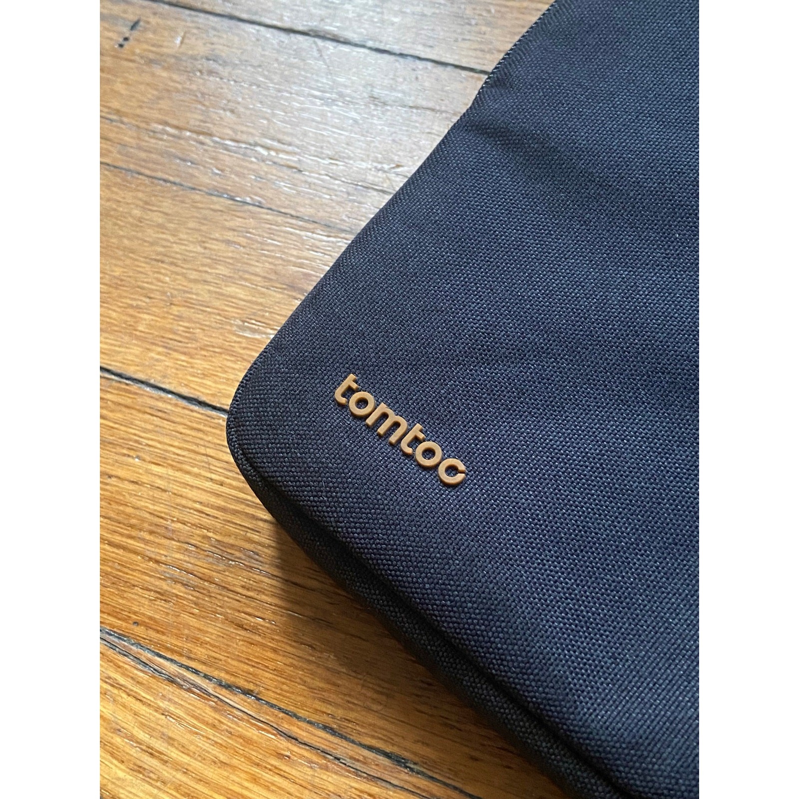 TOMTOC Black Padded Laptop Sleeve for 14″ Laptop