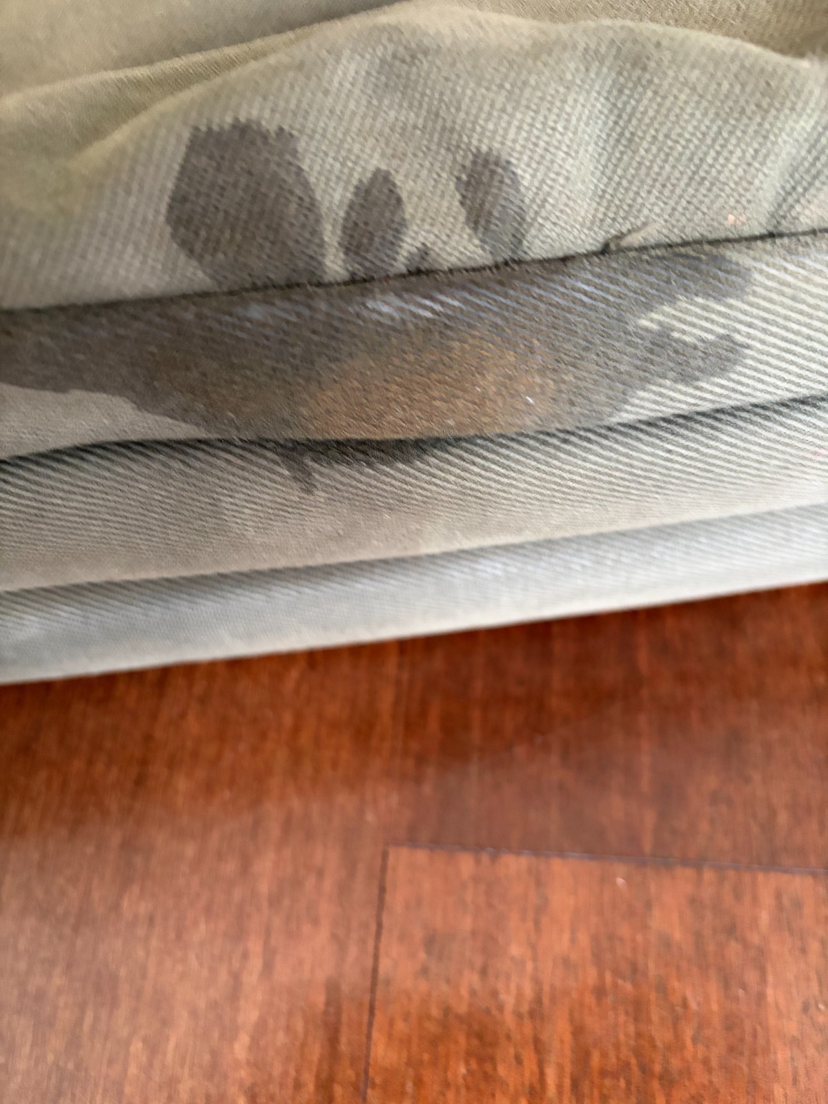 Filson Rugged Twill Original Briefcase Bag with Leather Strap Olive Green