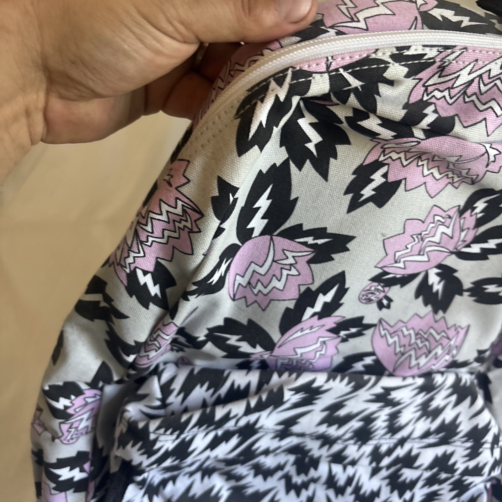 Vans Off The Wall New M Kishimoto Living Art Multi Backpack School Bookbag