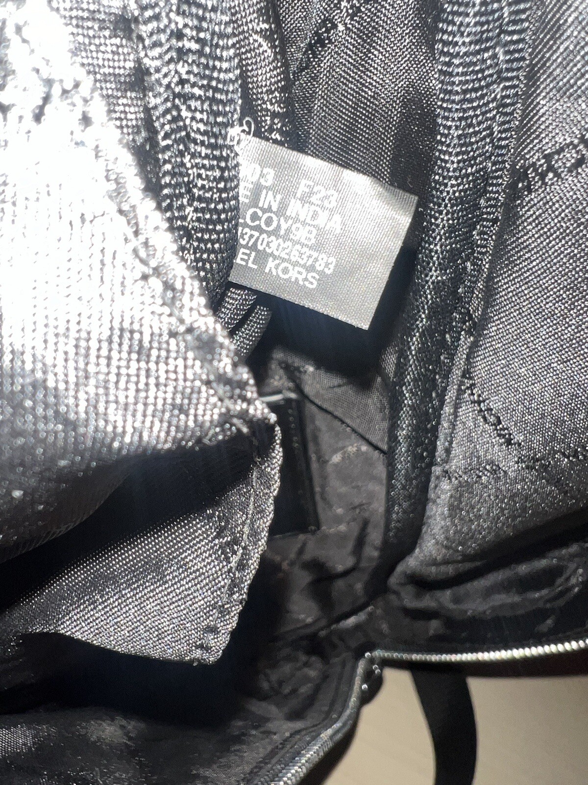 Michael Kors Cooper Logo Belt Bag In Black 11.5″Wx6.5″Tx4.5″D