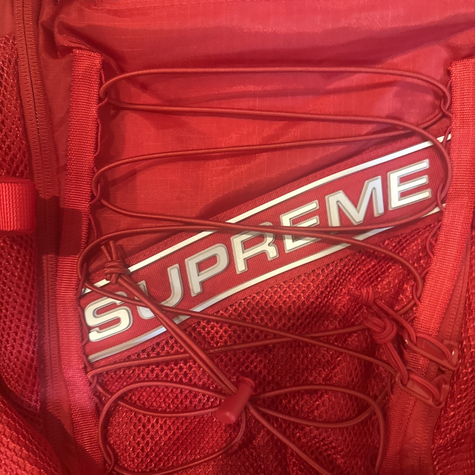 NEW Supreme FW23 3D Logo Backpack Red Box Logo