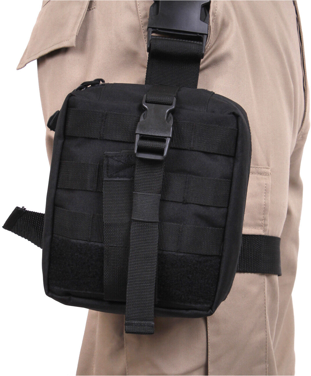 Rothco Tactical EMT Drop Leg Pouch MOLLE Belt Attachment Medical Supply Pouch