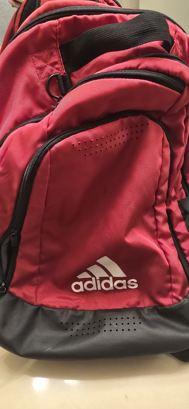 Red Adidas Defender Backpack