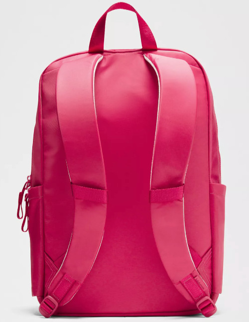Lululemon Everywhere Backpack 22L Raspberry Coulis Sheer Oak Travel Laptop Bag