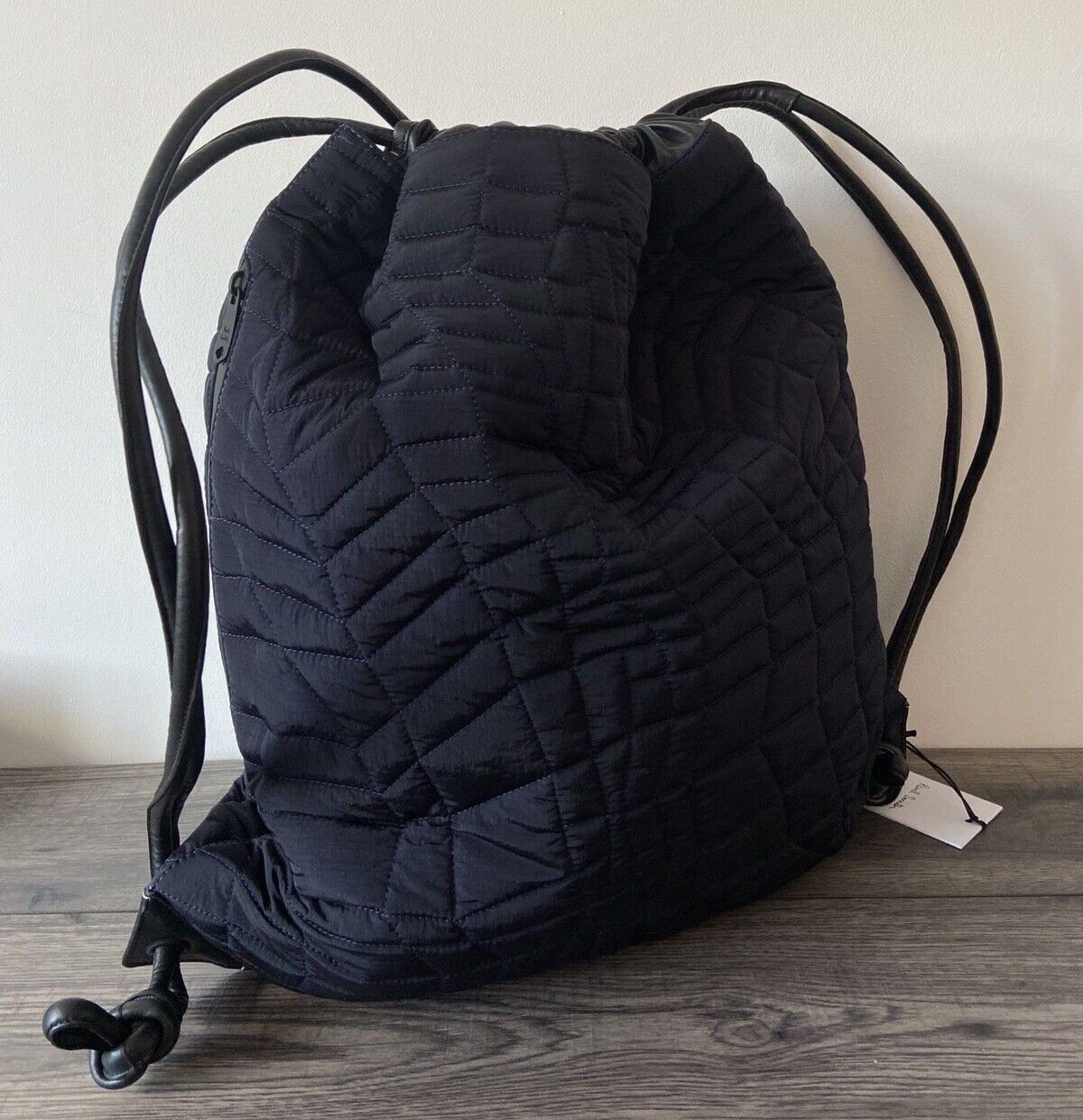 PAUL SMITH RUNWAY SS 20 QUILTED DRAWSTRING BACKPACK RUCKSACK RETAIL €760 BNWT