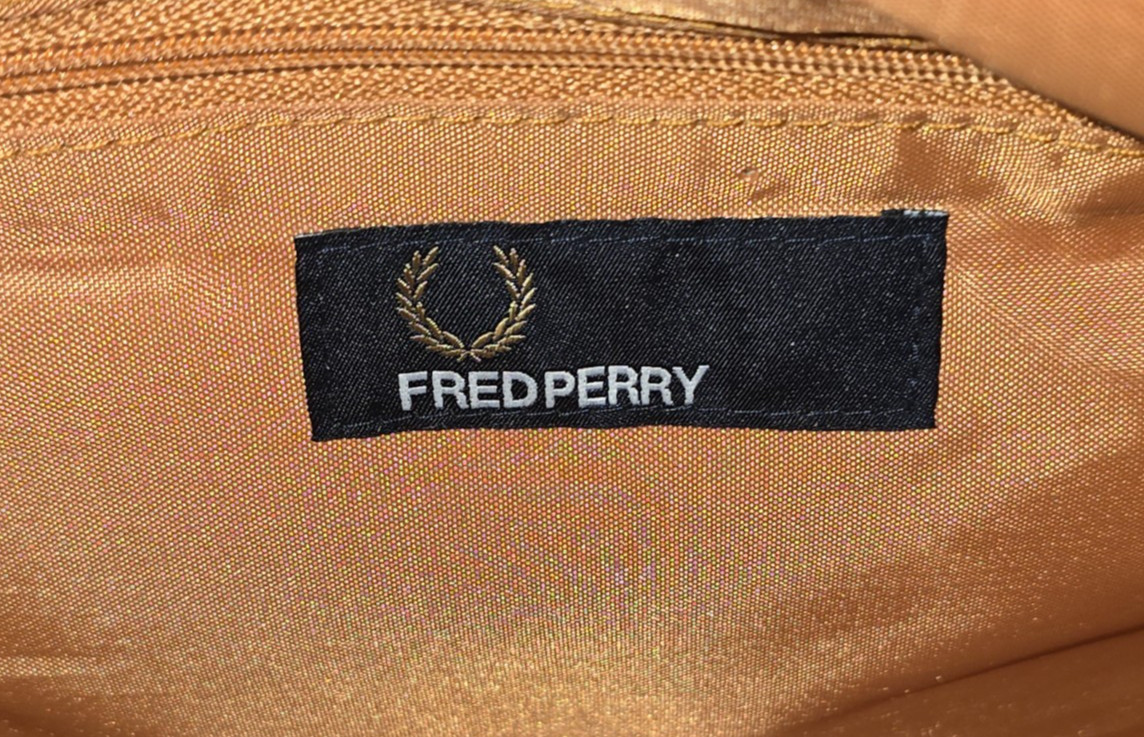 Fred Perry Large Amber Barrel Bag Duffle Gym Travel Bag With Strap