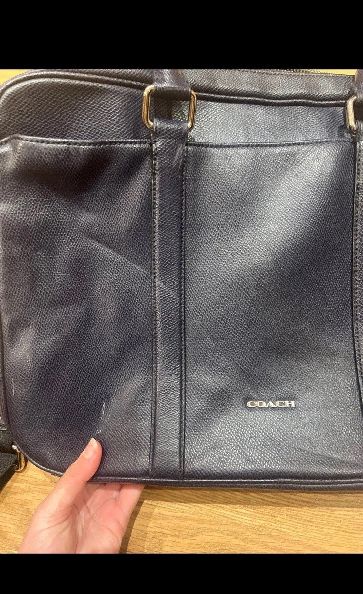 Coach Metropolitan Leather Briefcase Bag