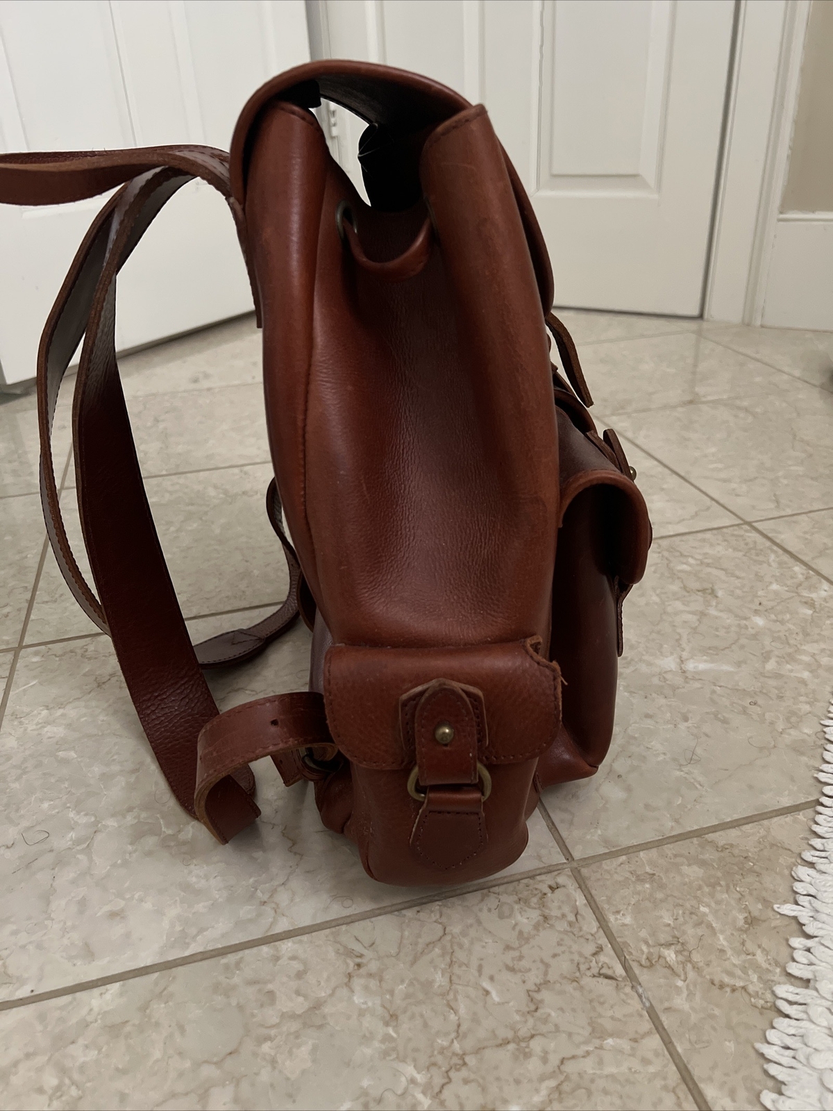 Jean Shop NYC Leather Backpack – Rare