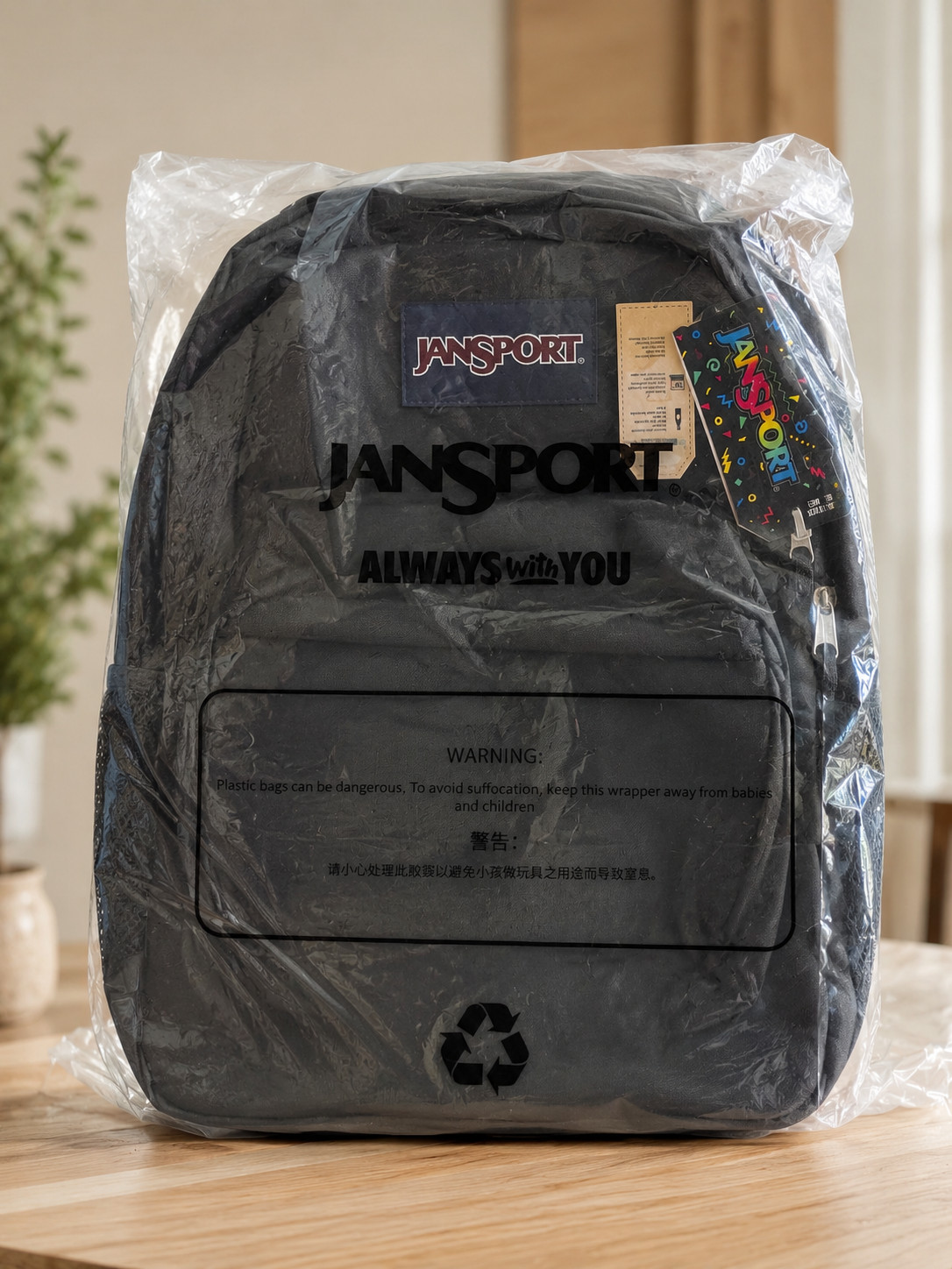 JanSport Cross Town Plus Backpack – School, Travel, Work, Padded Laptop Sleeve