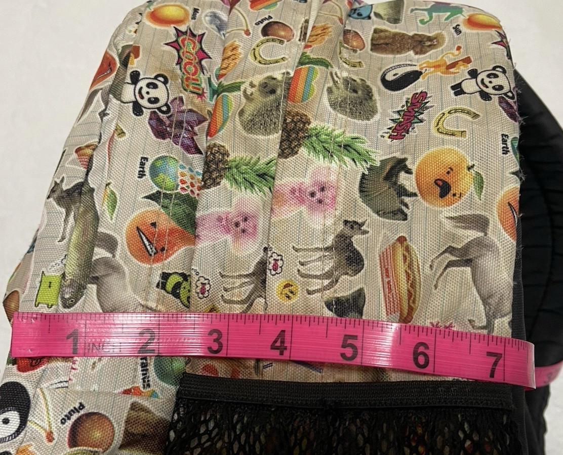 Limited Edition JanSport Superbreak Backpack Multi Stickers Student M46