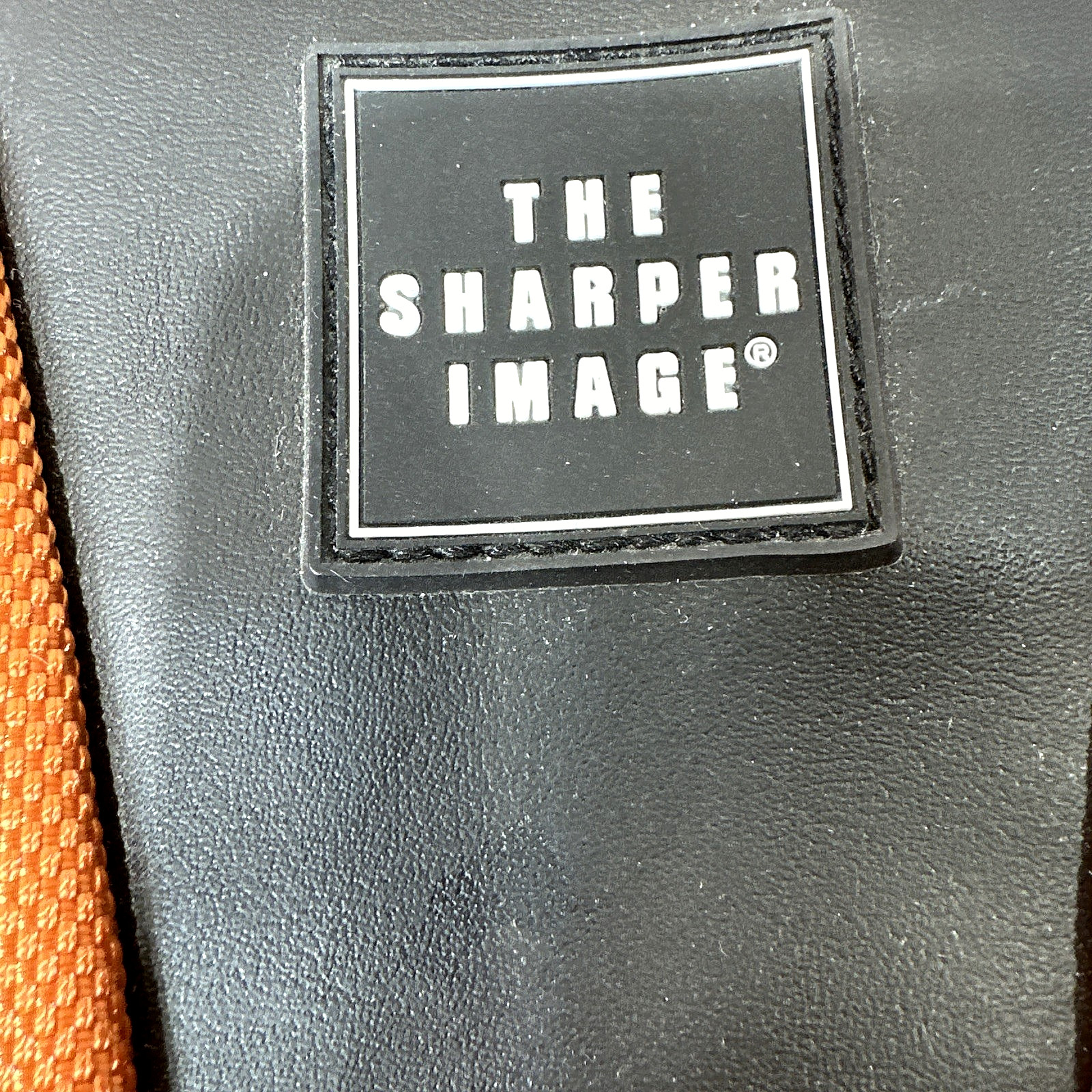 The Sharper Image Airtek Collection Orange LAPTOP Backpack Messenger Bag MSRP140