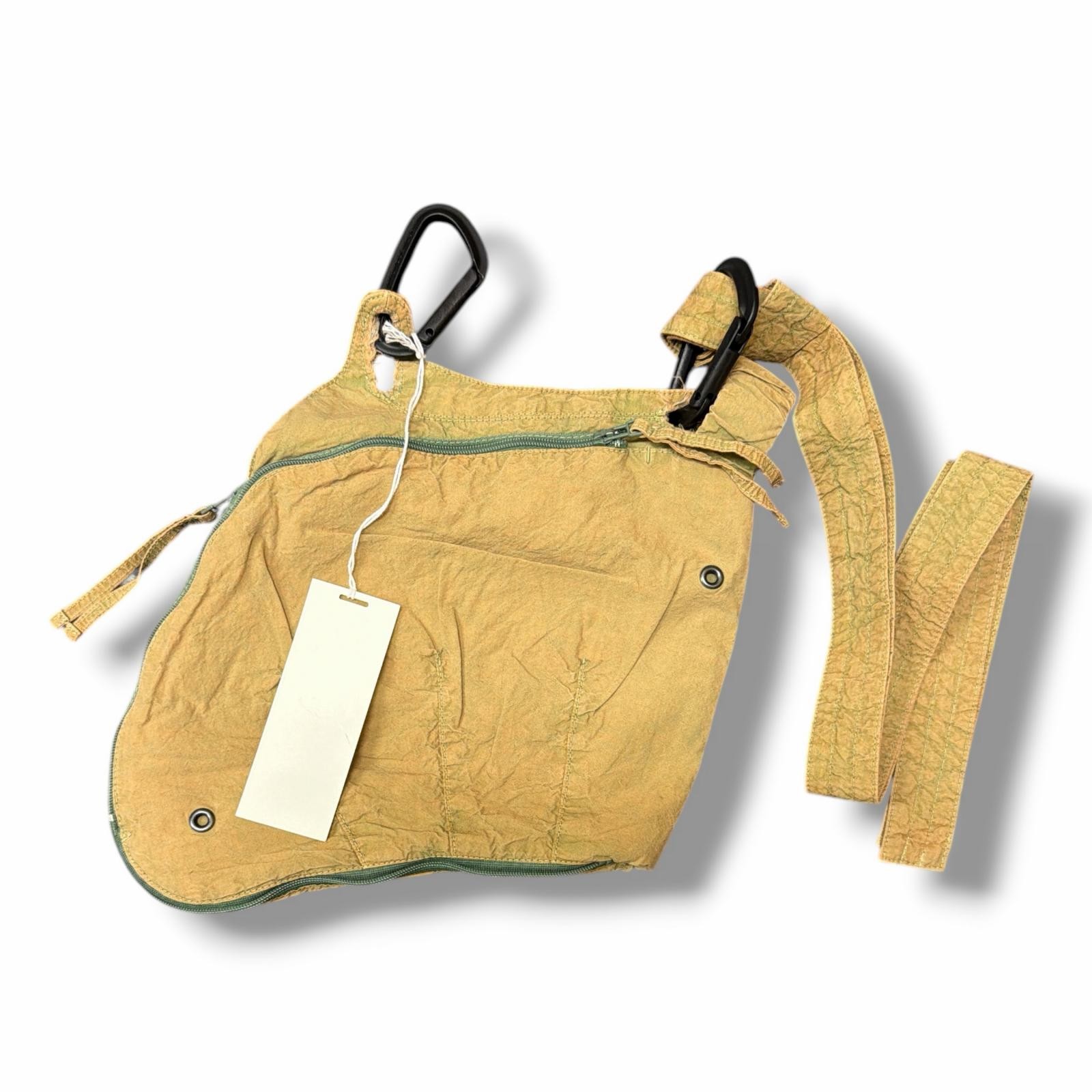 Unused JIAN YE 25SS BASIC UNIT 03 Shoulder Bag JI-25SS-BU03 DYED YELLOW 11262M