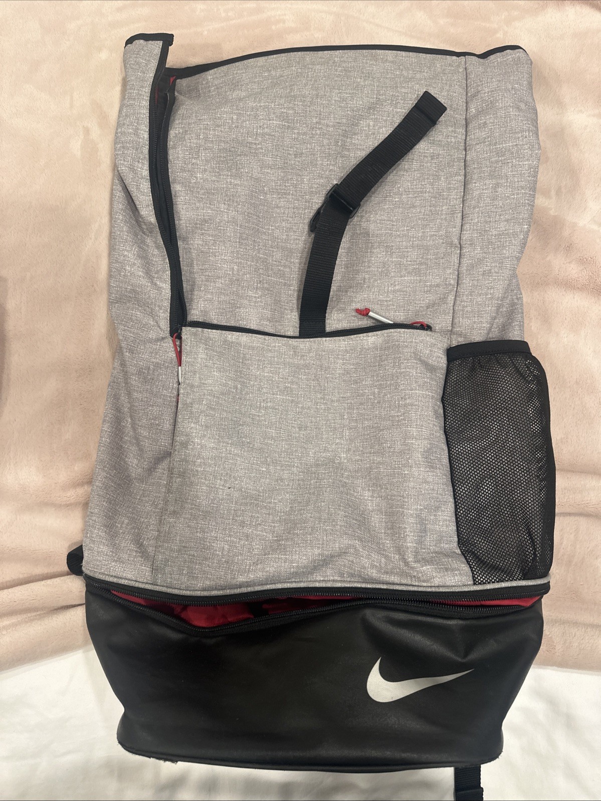 Nike Vapor Sport Backpack Multi-Compartment, Roll/Fold Top with laptop sleeve