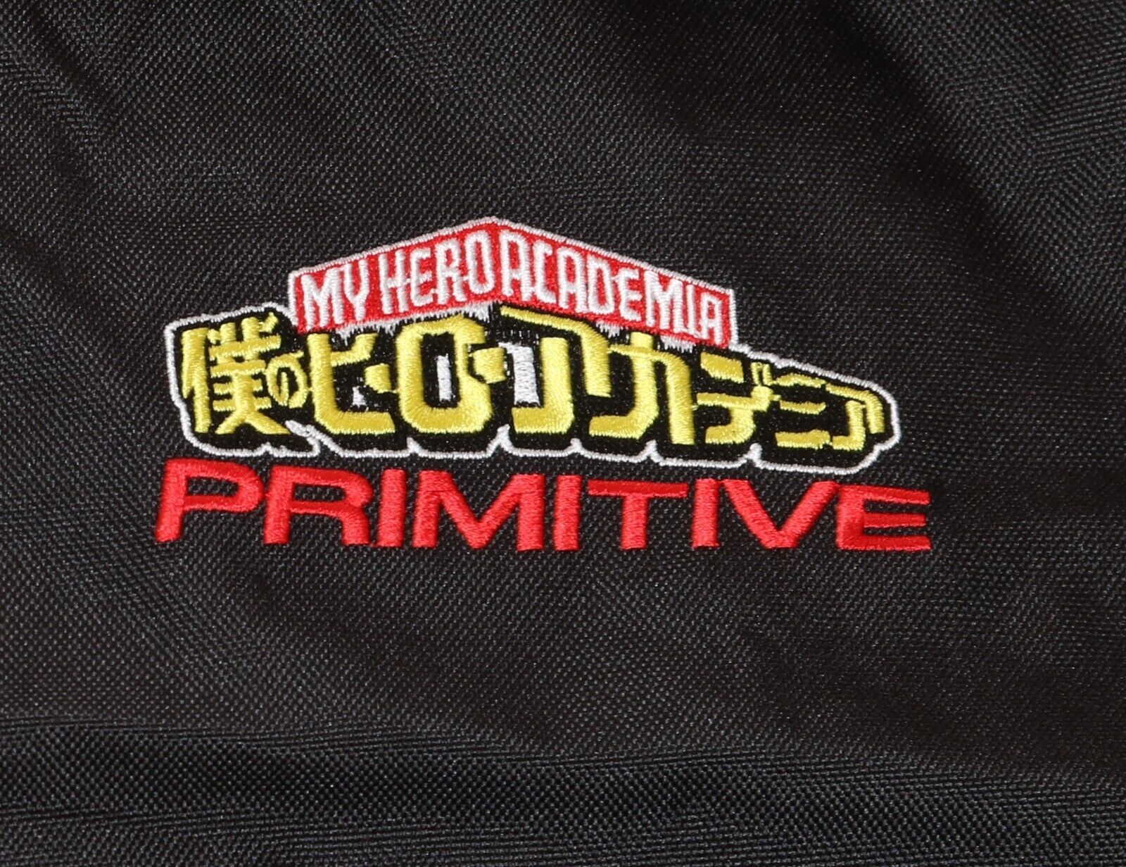 Primitive My Hero Academia Backpack Japanese Anime Black