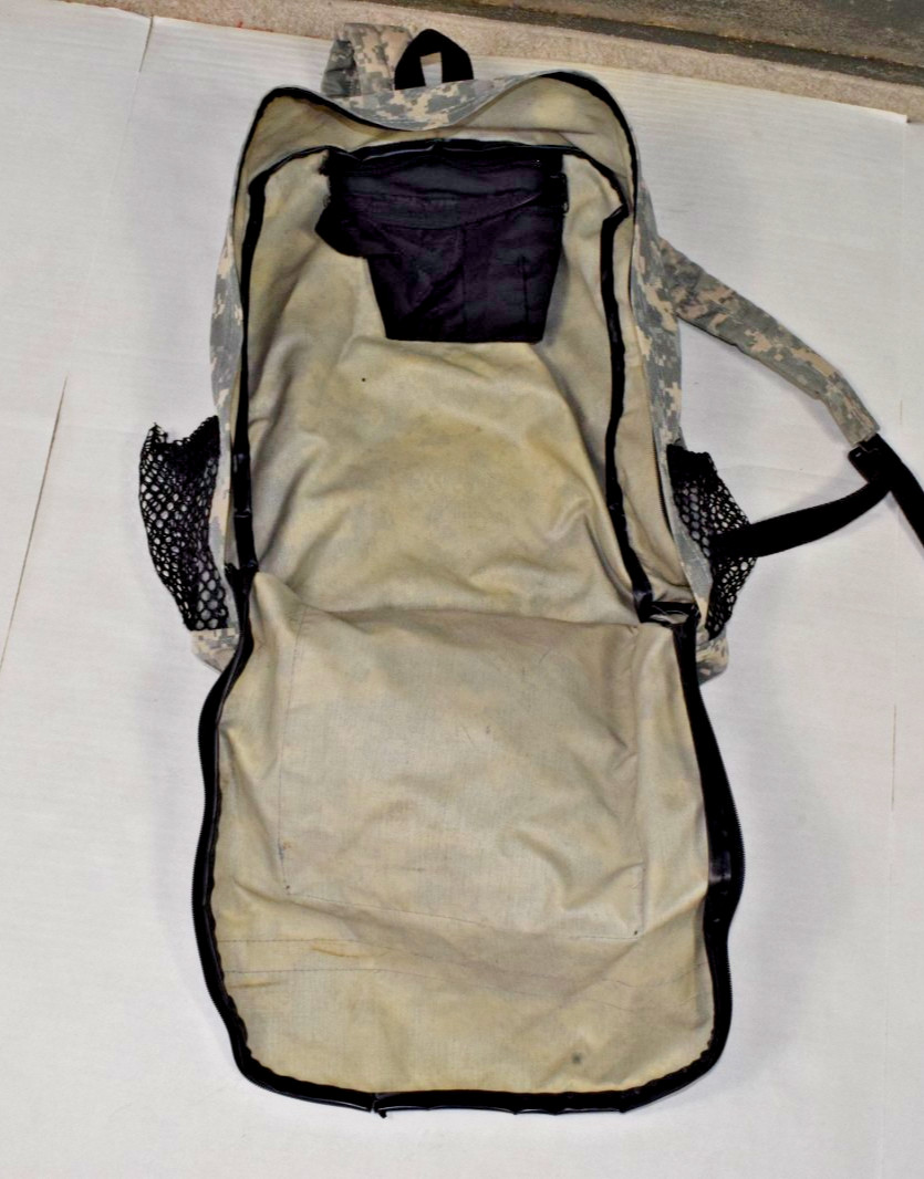 US Army Digital Camouflage Print Backpack 18X13In