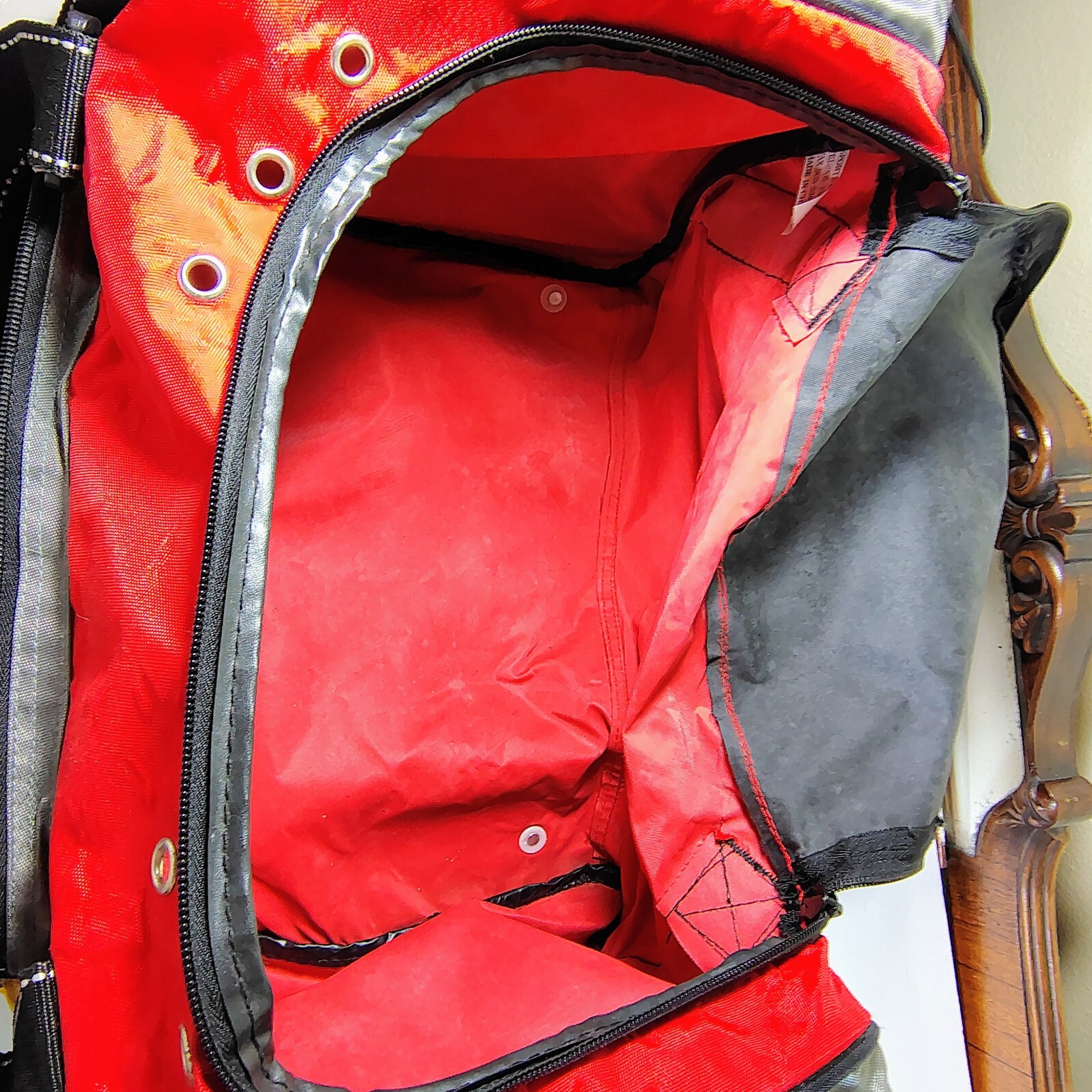 Vintage Snap-On Racing Colorful Duffle Gym Bag