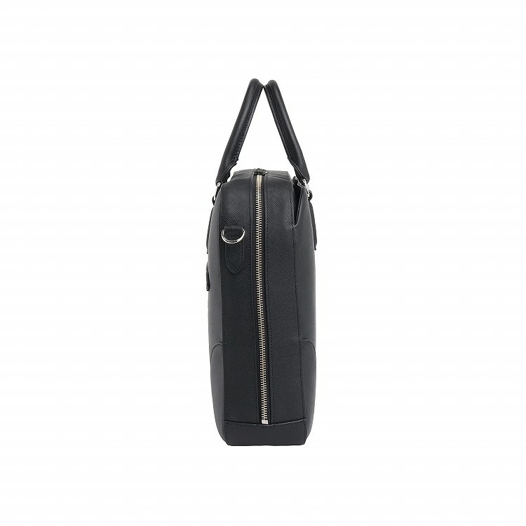 ultima TOKYO Men’s Briefcase, Cowhide Leather Briefcase 11951 Black or Brown