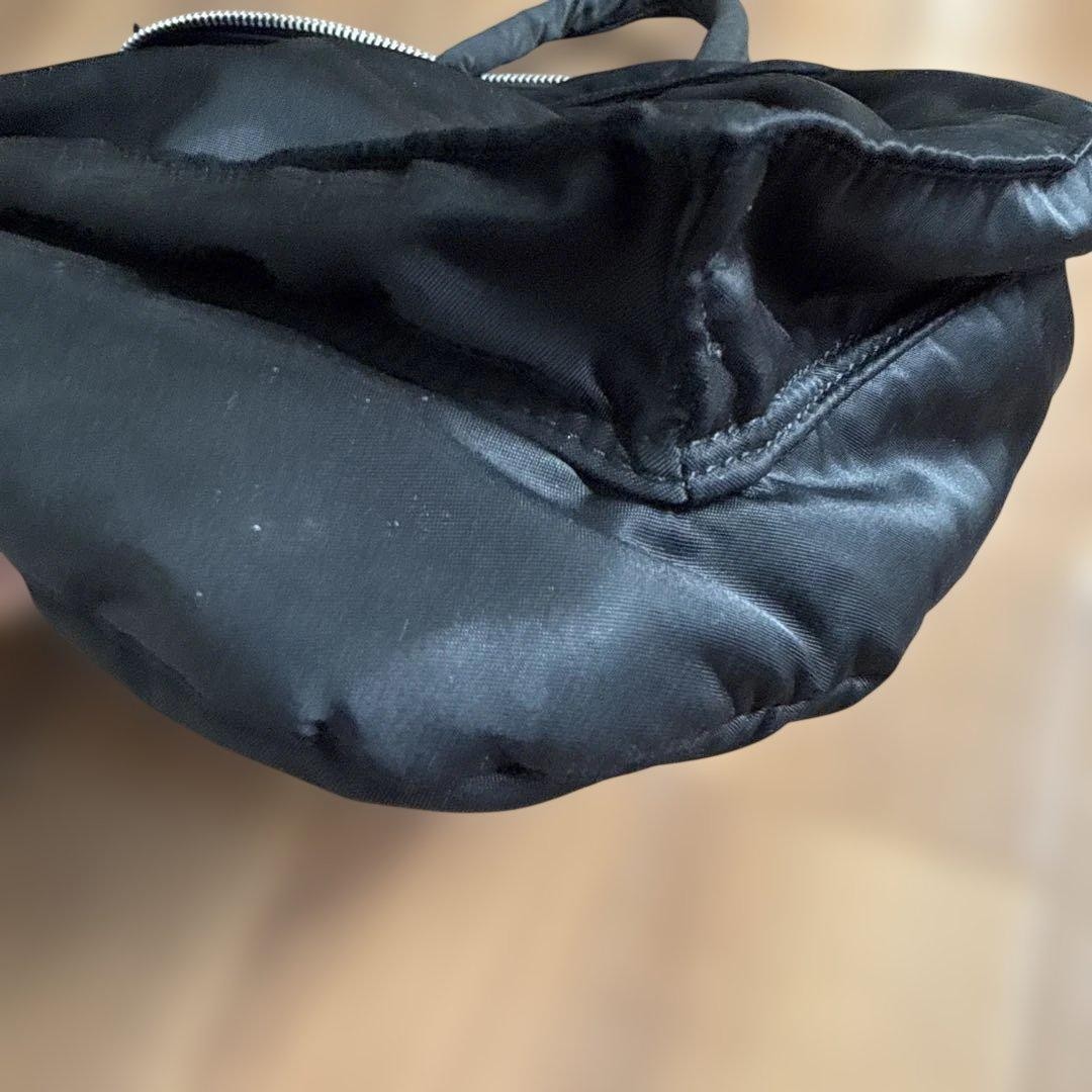 YOSHIDA PORTER Tanker Short Helmet Briefcase Black Nylon Pre-owned Japan
