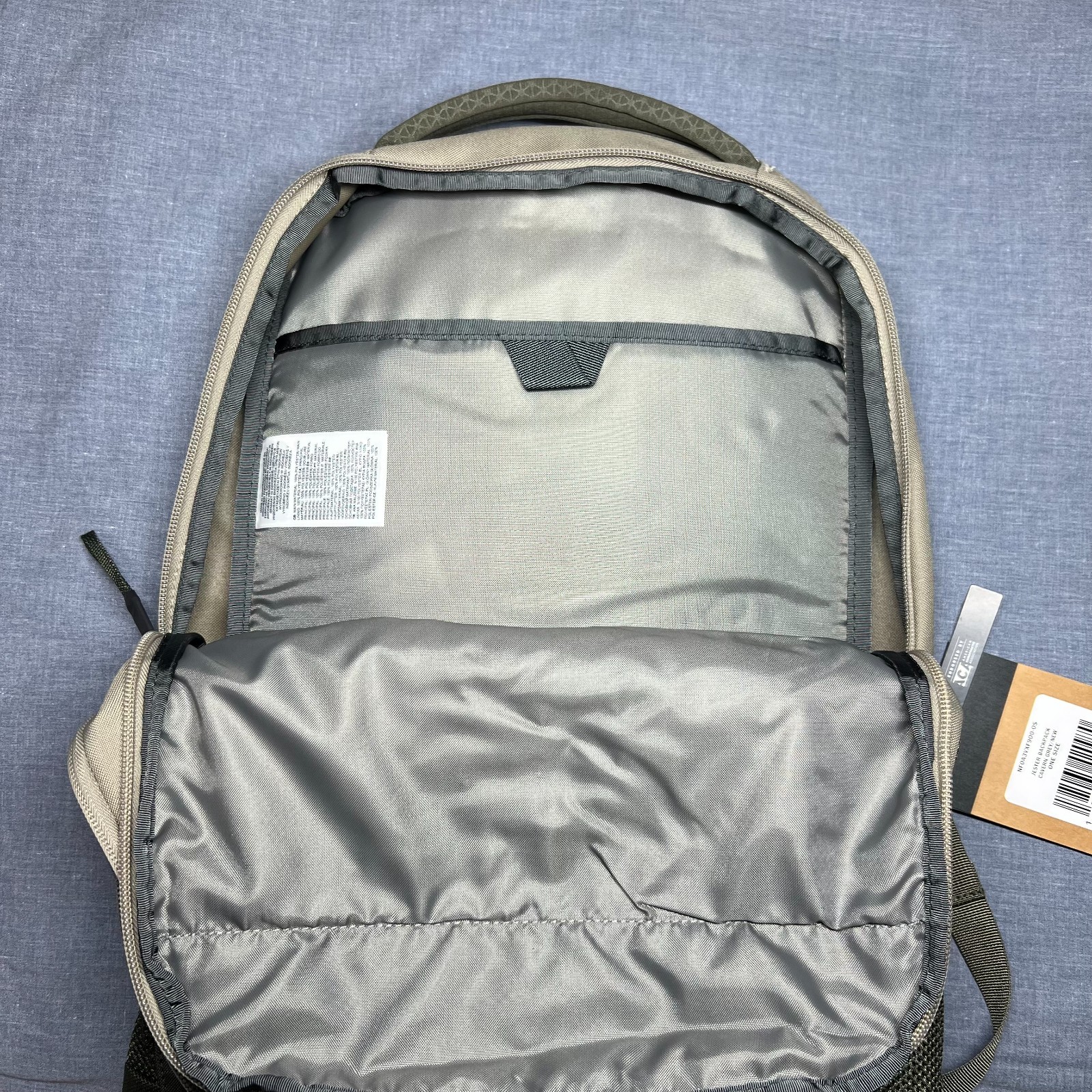 *NWT* The North Face Jester Backpack Cavern Grey/New Taupe Green
