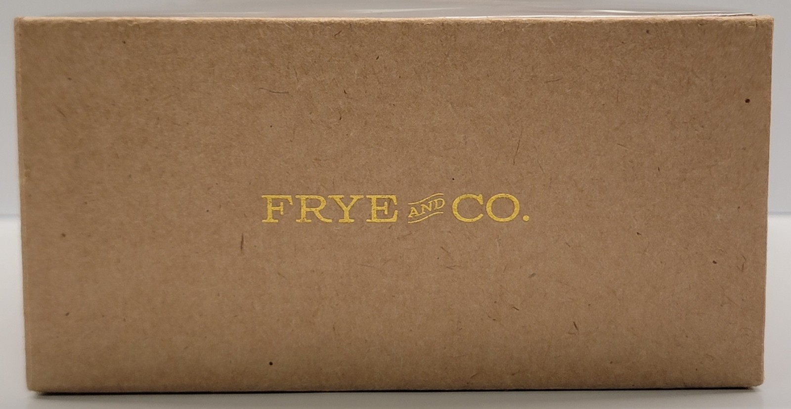 Frye and Co. Vegan Leather Tech Storage Case New In Box 8×4.5″ Brown