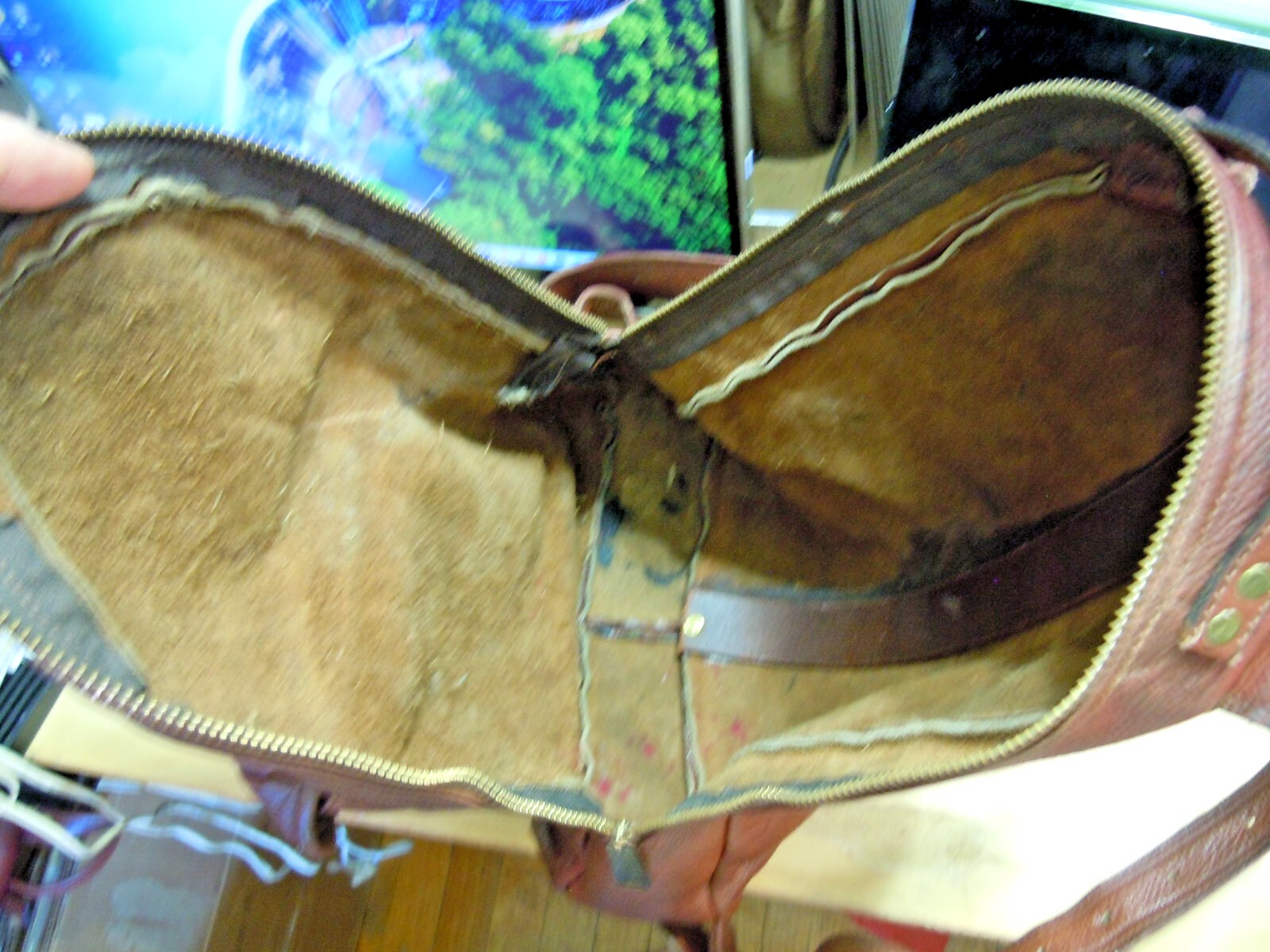 VTG ROBEAT CHEAU Saddle Leather backpack made in USA (on sale)