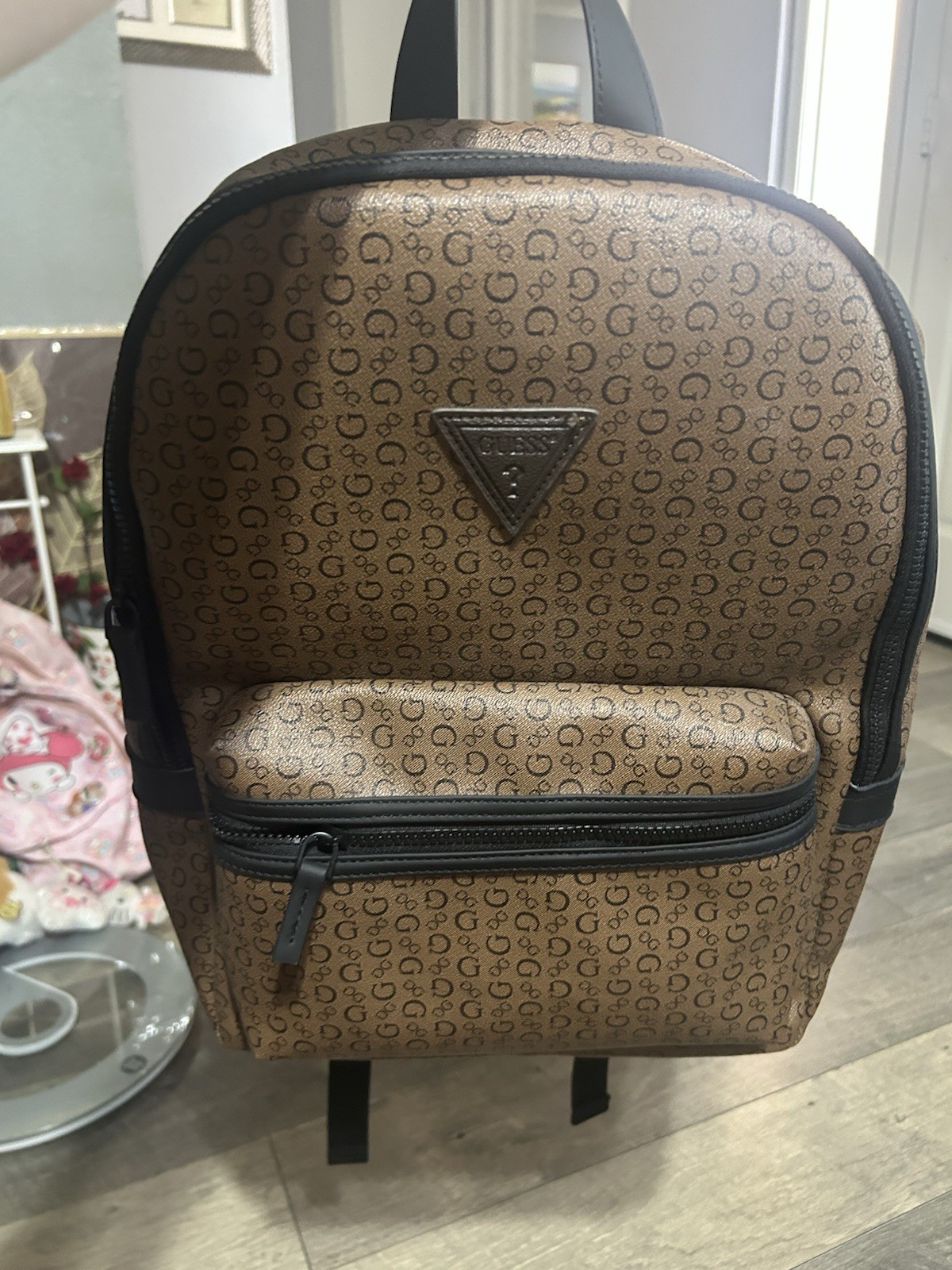 Guess SG882798 Walnut Insignia Backpack | NWOT