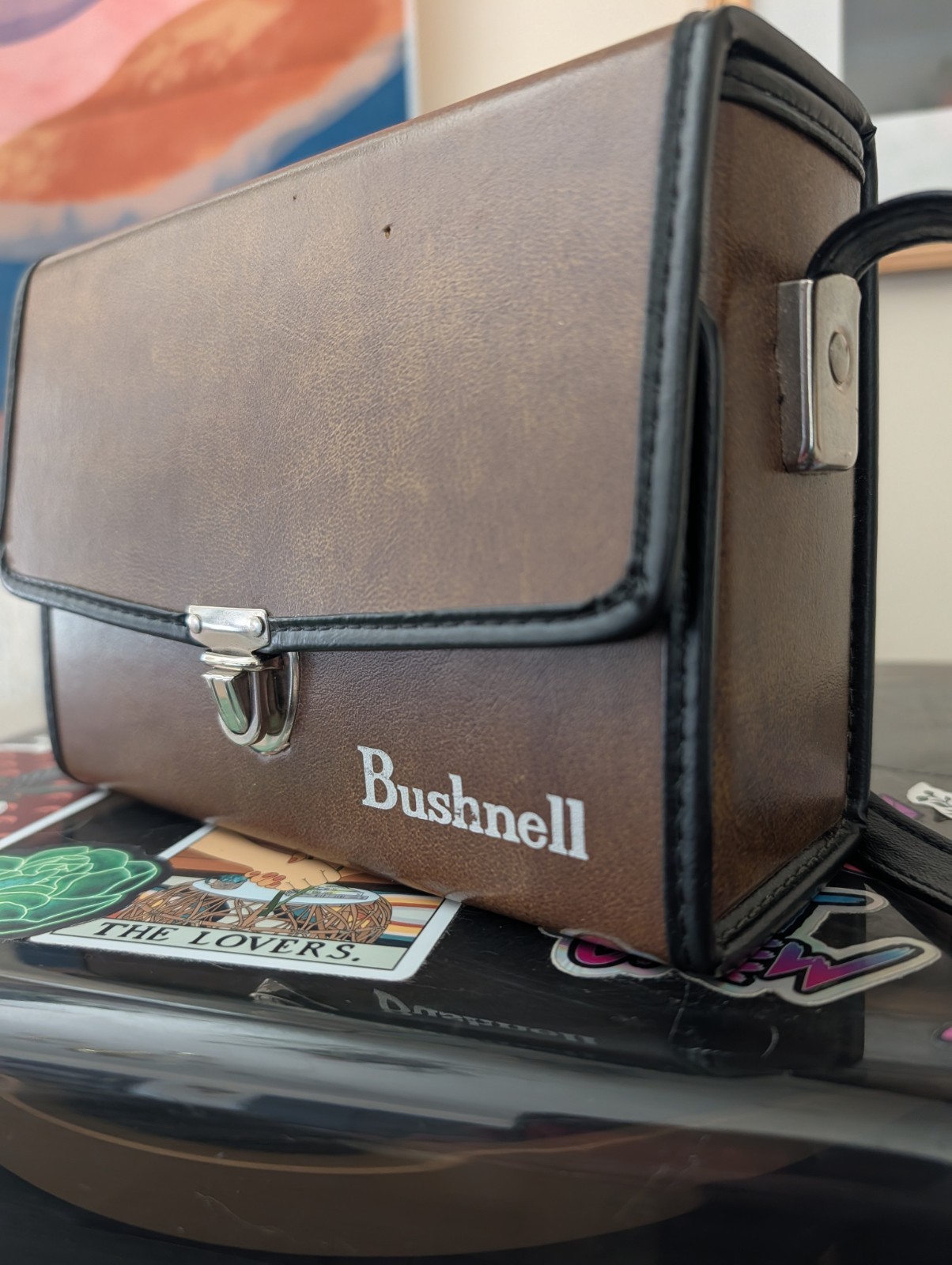 Vintage 1970s Bushnell Binocular Bage Case Or Cute Purse