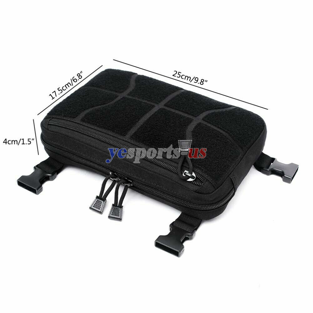 Hunting Combat Chest Rig Bag Tactical Molle Concealed Front Pouch Recon Kit Pack