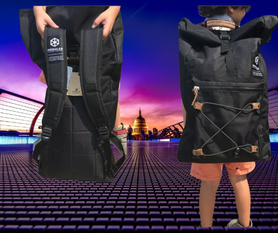 Clearance Sale BLACK backpack High School Travel Laptop Rucksack Zipper Bag NEW
