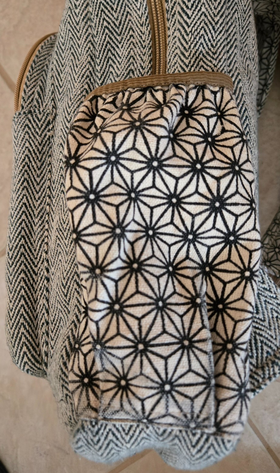 Himalayan Hemp THC Free Pure Handmade Multi Pocket Laptop Backpack Made In Nepal
