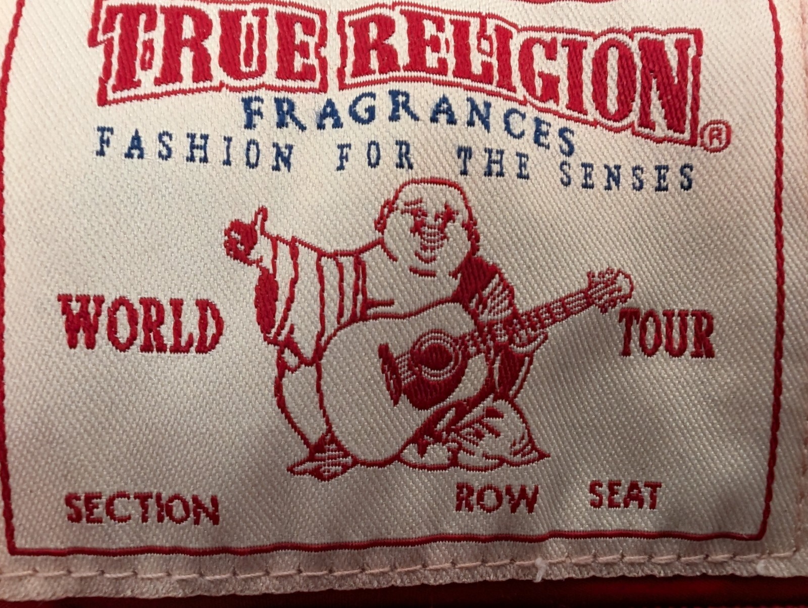 True Religion Fragrances Buddha World Tour Duffel Bag FLAWED