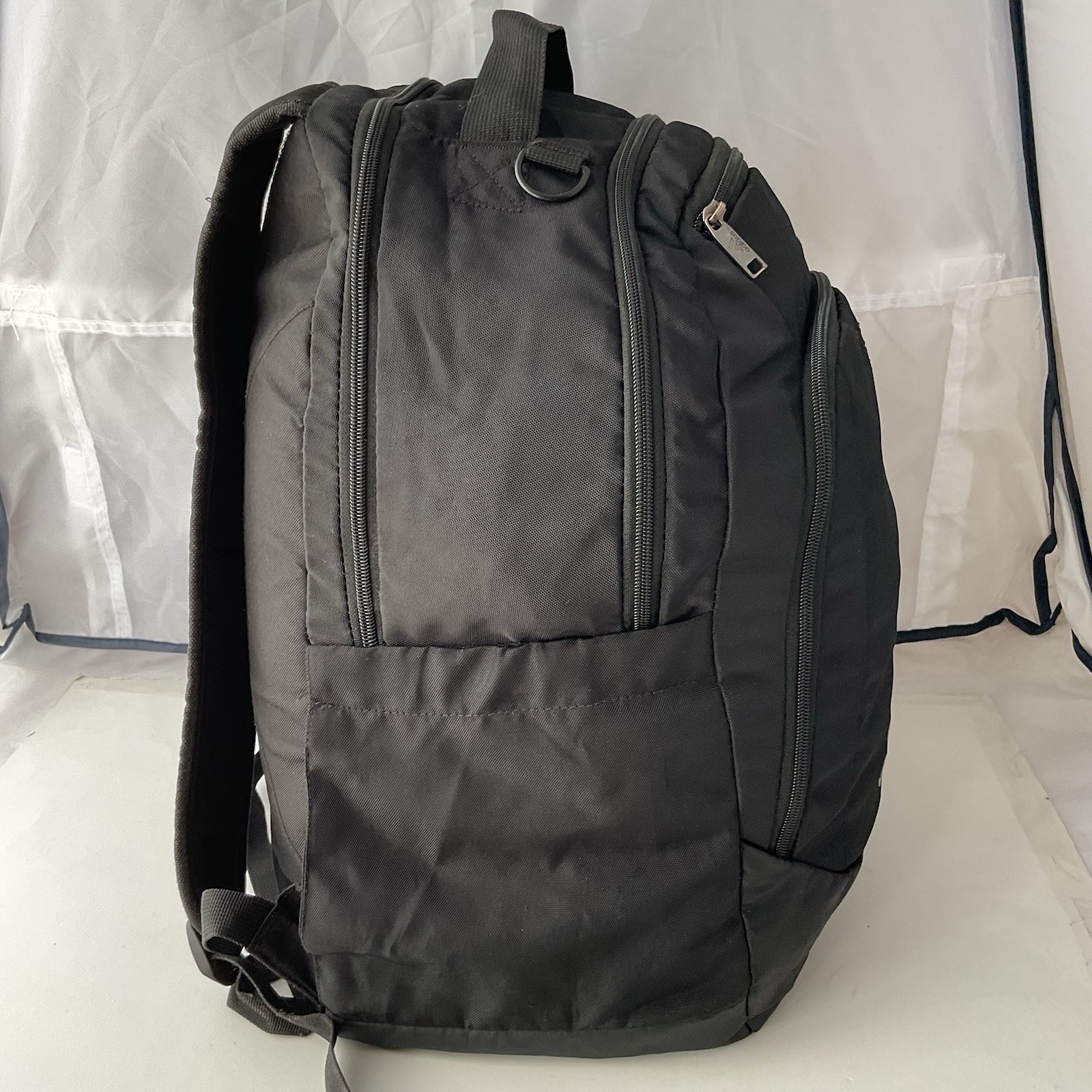 Adidas Triple Black Defender Team Unisex 20″ Backpack With Vented Shoe Pocket