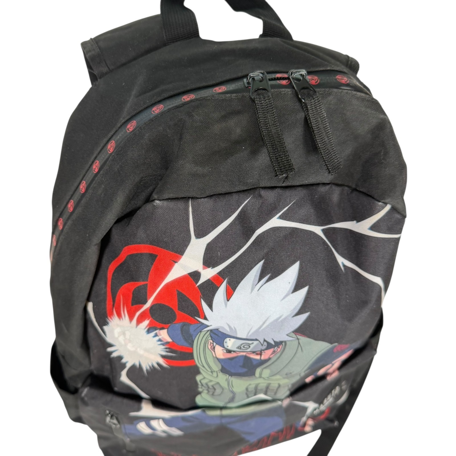 Naruto Shippuden Kakashi Hatake Kanji 19″ Bioworld Backpack – 12 x 19 x 6 inches