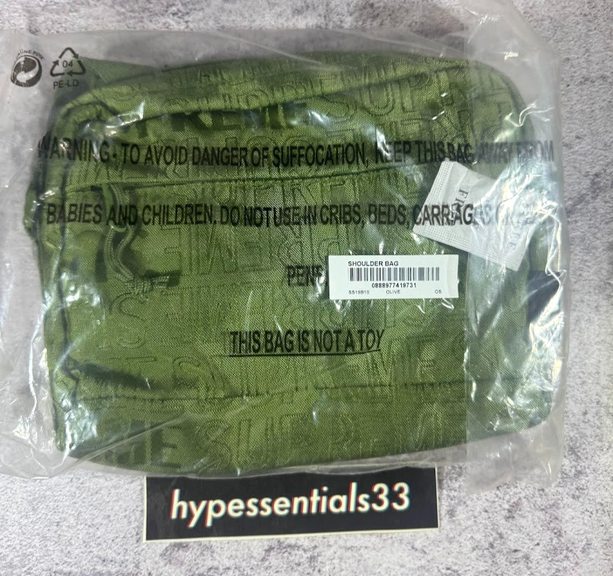 Supreme SS19 Shoulder Bag Olive Authentic BRAND NEW. IN HAND