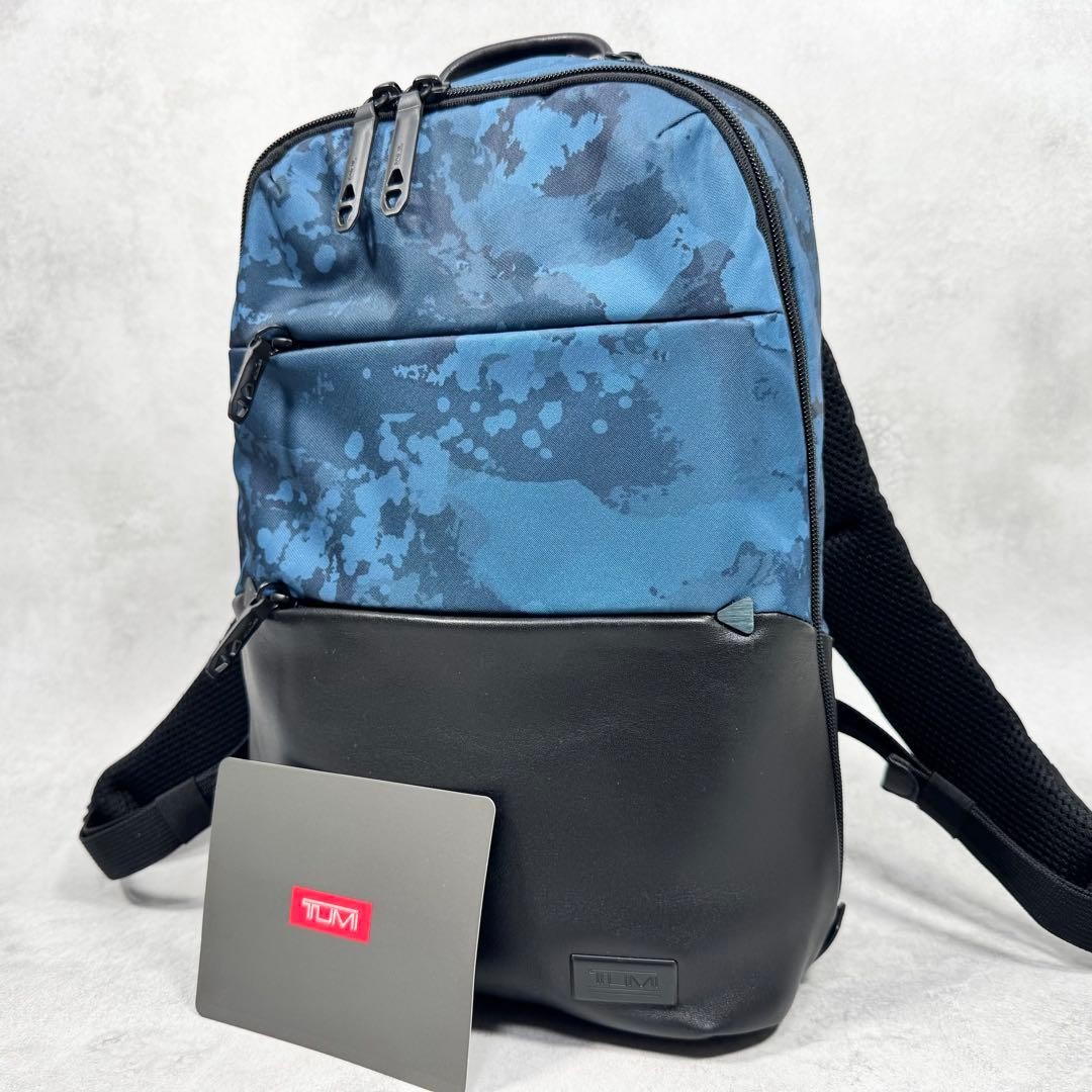 TUMI Tahoe Backpack Camouflage Blue PC
