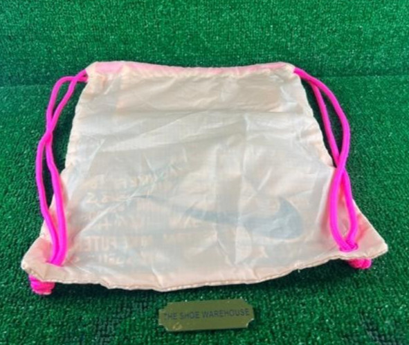 Nike String Bag Gym Drawstring Soccer Cleats Carry Sack Futbol NEW